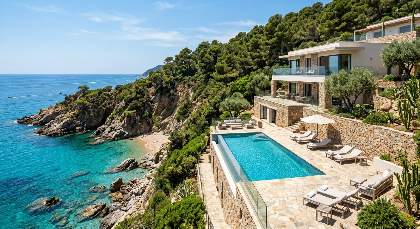 Villa vue mer sur la falaise en location vacances à Boulimat, Béjaïa