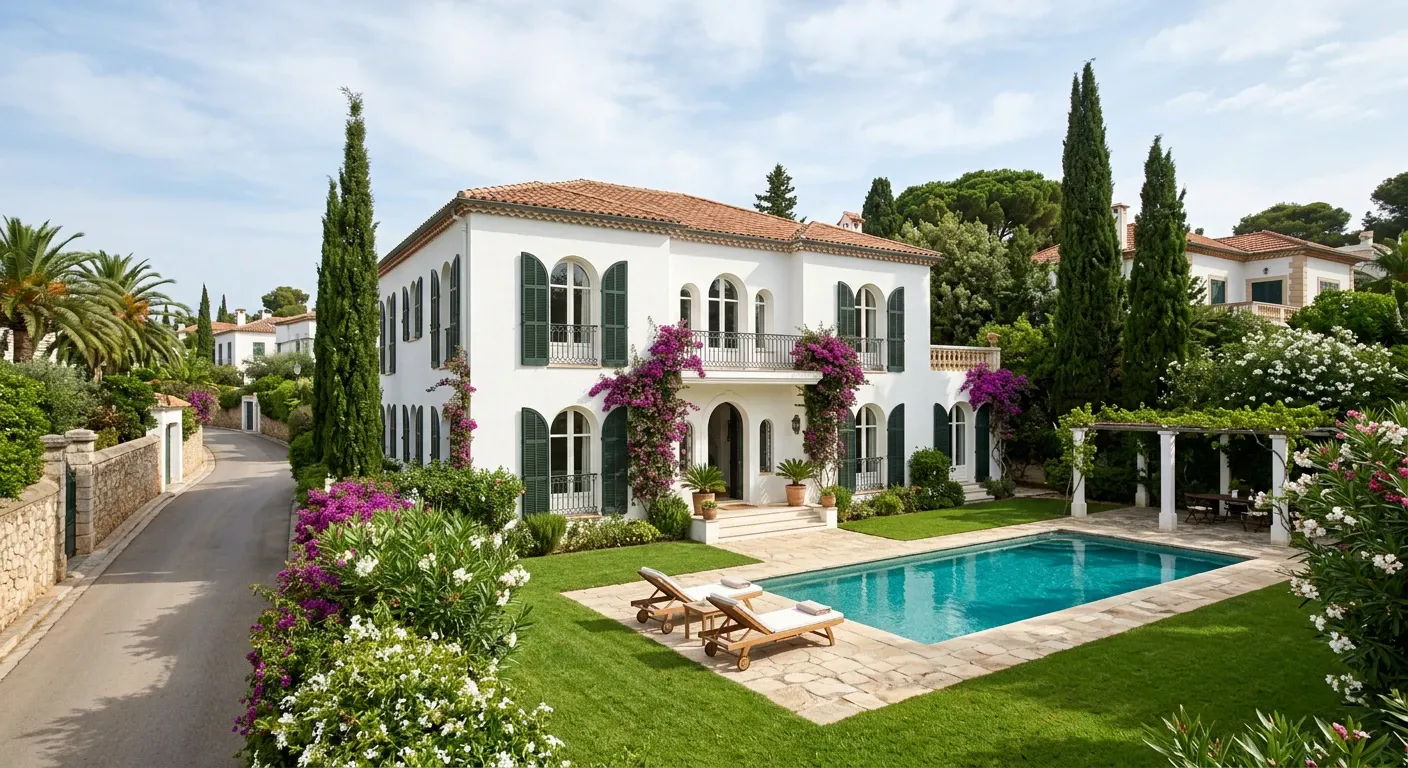 Villa méditerranéenne avec piscine à Val d'Hydra